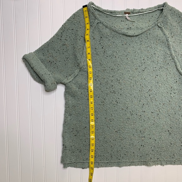 Free People Mint Green Speckled Sweater - Picture 16 of 16